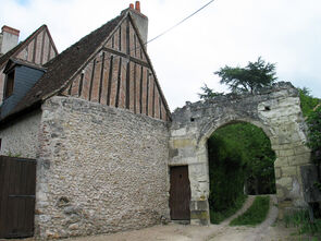 Portail en pierre de taille