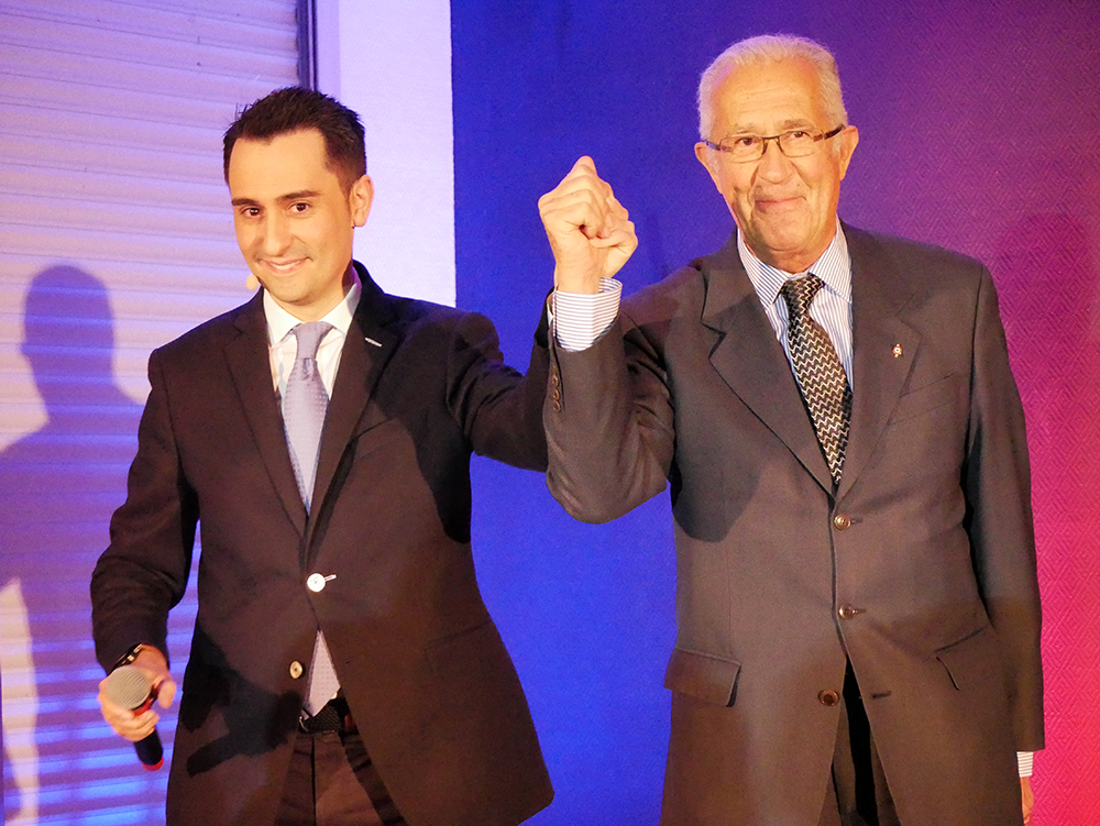 Cédric de Oliveira et Guy de Brantes Cédric de Oliveira et Guy de Brantes